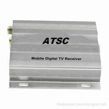 Car ATSC DTV Receiver Box, MPEG-2 and MPEG-4/H.264 Decoding, Supports EPG
